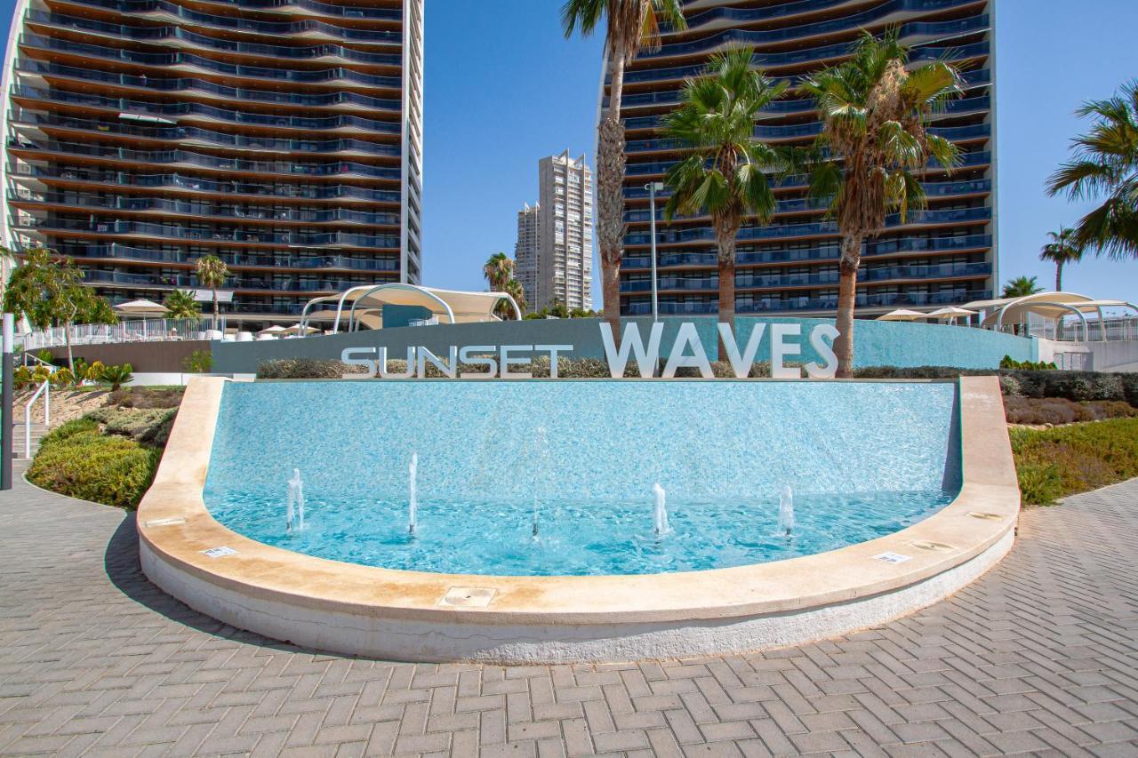 Sunset Waves Sunny Aparts Benidorm Kültér fotó